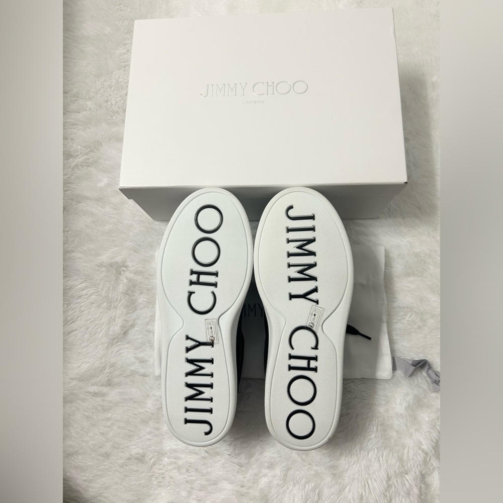Jimmy Choo Rome Calf Sneakers - Picture 13 of 15